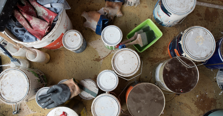 Household Hazardous Waste Cans